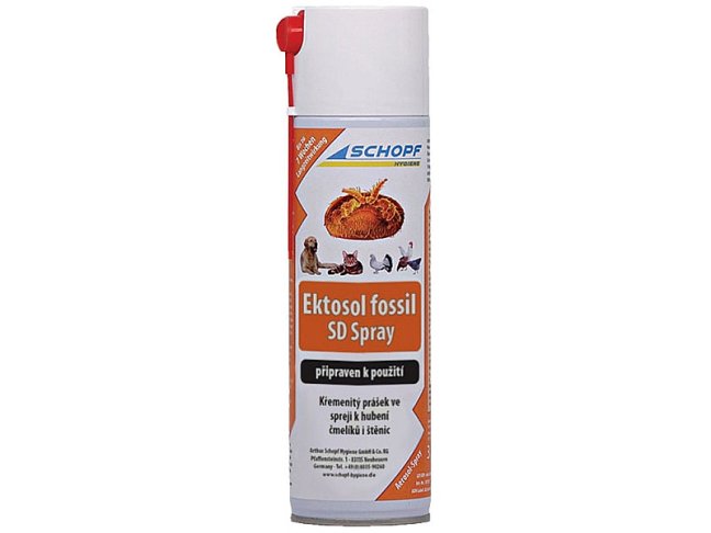 Křemenitý prášek ve spreji SCHOPF Ektosol fossil SD Spray 500 ml