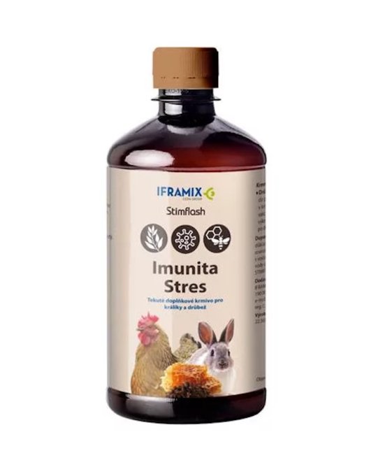 Krmný doplněk pro drůbež STIMFLASH Imunita a stres 500 ml