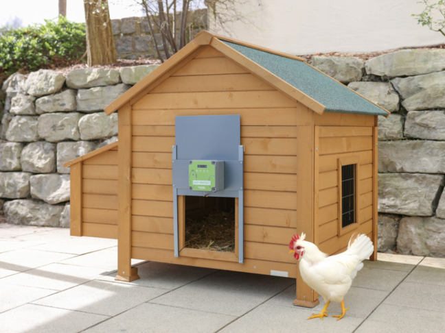 Komplet automatického otevírání a zavírání kurníku KERBL 70592 EASY PROTECT 44x43 R