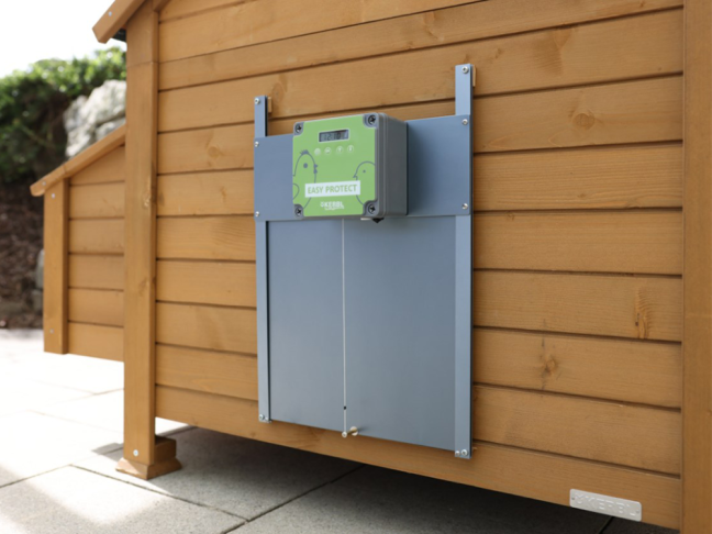Komplet automatického otevírání a zavírání kurníku KERBL 70592 EASY PROTECT 44x43 R