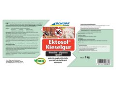 BIO křemenitý práškový koncentrát SCHOPF EKTOSOL KIESELGUR 1 kg