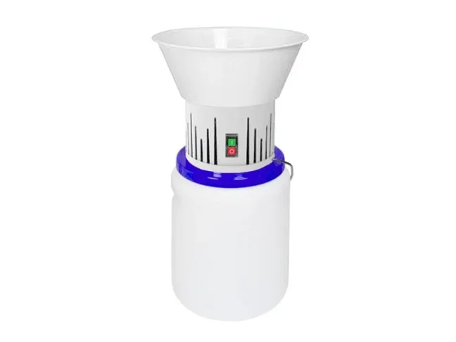 Elektrický šrotovník na obilí s barelovým zásobníkem MILL ET BLUE - HP 0,75kW