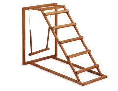 Dřevěné hřiště - houpačka, bidla a žebřík pro slepice GAUN 11365
