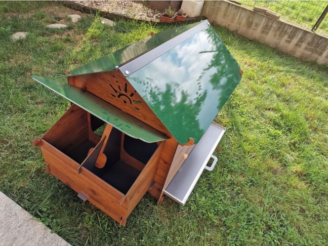 Laminátový kurník pro slepice Polly Classic 2XL