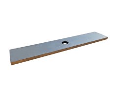 Náhradní ocelový nůž 2V COLTELLO120 - pro šrotovník ETS - HP 1,5kW, 120 mm
