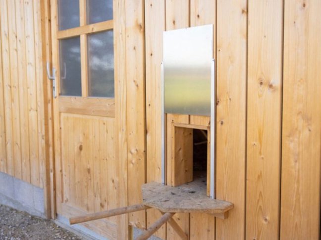 Dvířka k automatickému systému KERBL 70580 DOOR L 43x40 cm