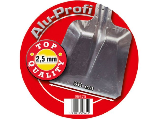 Lopata hliníková s ocelovou hranou KERBL 36 cm