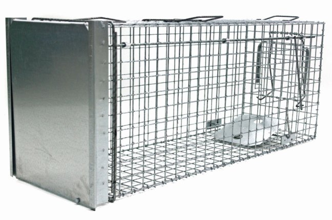 Profesionální past na lišky, kuny a kočky TRAP ST105x34x42