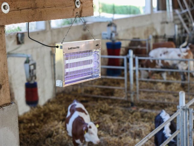 Elektrický lapač hmyzu KERBL ECOKILL INOX 2030 IPX4 2x15 W