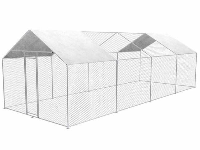 Kompletní výběh pro drůbež ZM 3x8x2,45 m