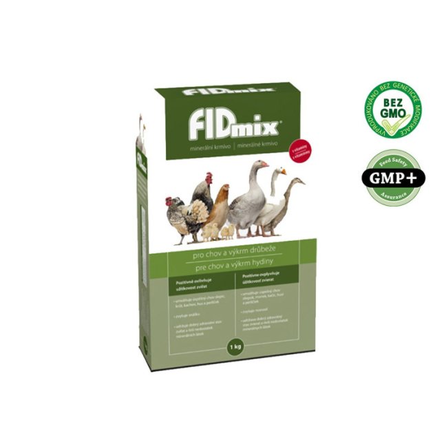 Minerálně vitaminové krmivo FIDmix pro drůbež 1 kg