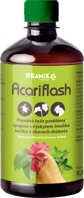 Přírodní repelent Acariflash  500 ml