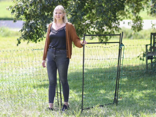Branka k sítím pro elektrické ohradníky KERBL 106 cm