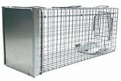 Profesionální past na lišky, kuny a kočky TRAP ST105x34x42