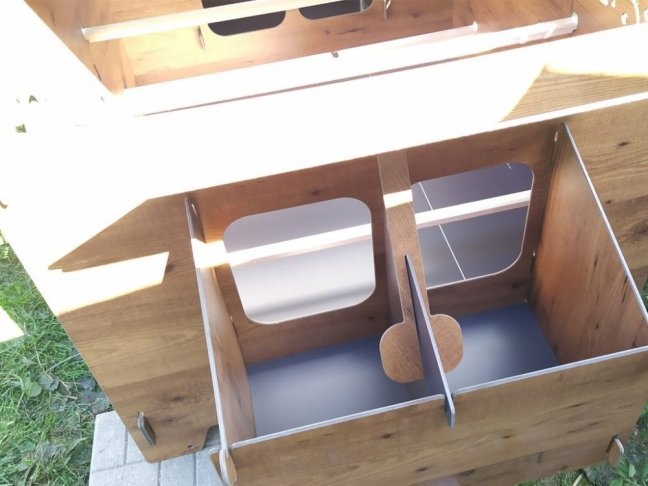 Laminátový kurník pro slepice Polly Chalet 4XL