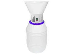 Elektrický šrotovník na obilí s barelovým zásobníkem MILL ETM BLUE - HP 1,5kW