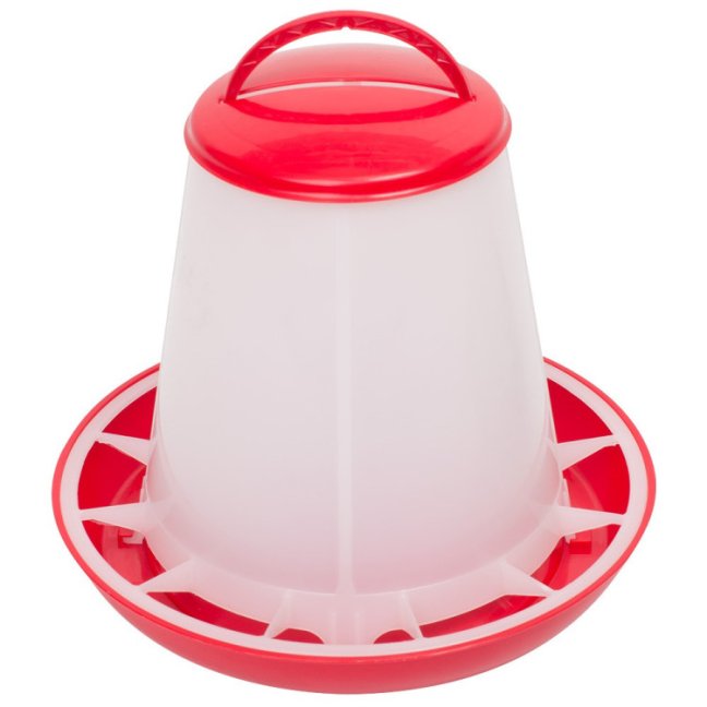 Tubusové krmítko pro kuřata a křepelky 1 kg