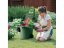 Univerzální zahradní vozík STEFANPLAST HELPY - 50 l zelený