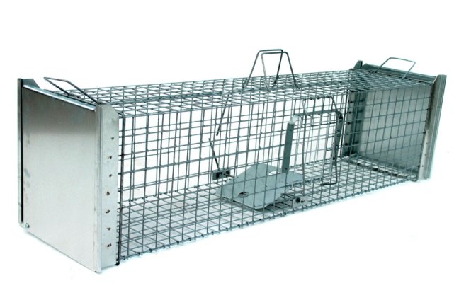 Profesionální past na lišky, kuny, vydry a kočky TRAP ST130x34x34V2