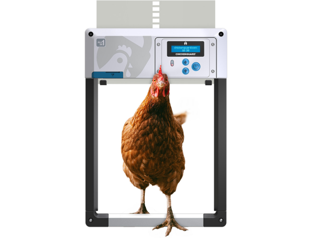 Komplet automatického otevírání a zavírání kurníku CHICKEN GUARD ALL IN ONE