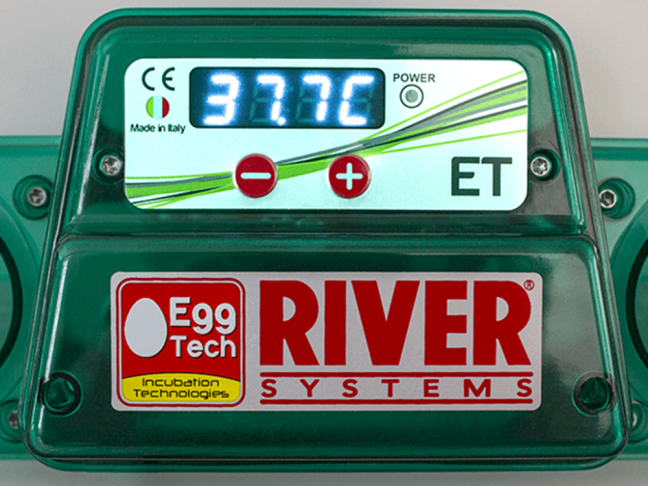 Líheň na vejce RIVER SYSTEMS ET 12 AUTOMATIC - s dolíhní drůbeže