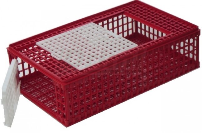 Přepravní box pro drůbež plastový nižší