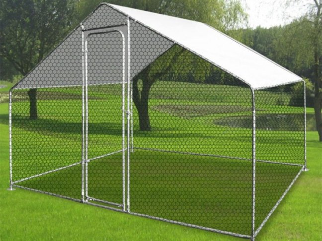 Kompletní výběh pro drůbež ZM 3x2x2,45 m