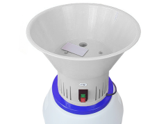 Elektrický šrotovník na obilí s barelovým zásobníkem MILL ETM BLUE - HP 1,2kW