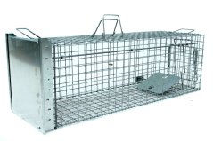 Profesionální past na lišky, kuny, vydry a kočky TRAP ST118x34x34V1