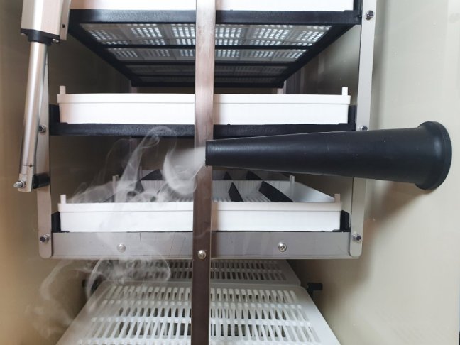 Plně automatická líheň na vejce CIMUKA HB350C AUTOMATIC