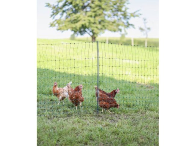 Vodivá síť pro drůbež KERBL Premium 122 cm x 50 m / 2 hroty