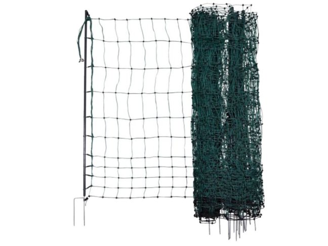 Vodivá síť pro drůbež KERBL Premium 122 cm x 50 m / 2 hroty