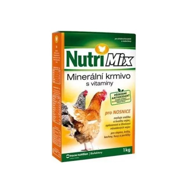 Minerální doplňkové krmivo Nutri Mix Nosnice 1 kg