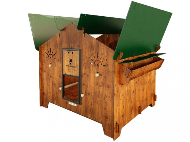 Laminátový kurník pro slepice Polly Farm Evolution 3XL