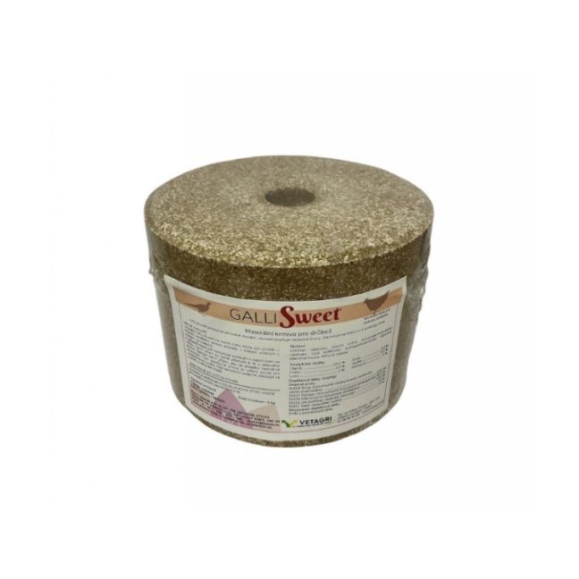 Minerální blok pro drůbež GALLI SWEET 5 kg