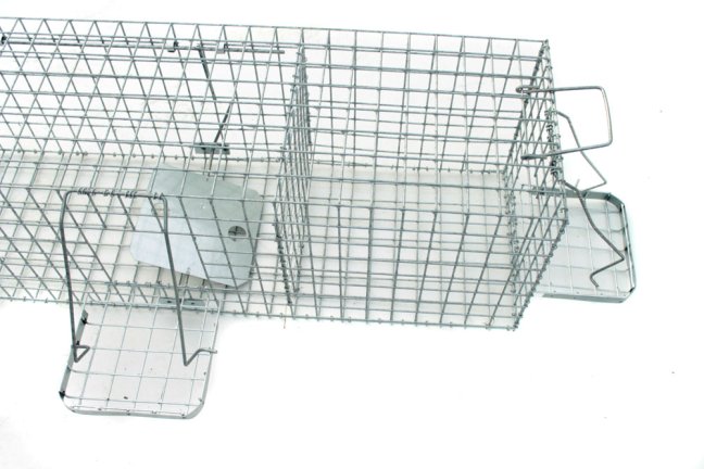 Profesionální past na lišky, kuny, vydry a kočky TRAP ST130x34x34K