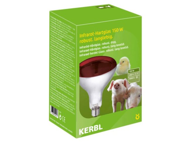 Infražárovka KERBL 22244, 150W - červená