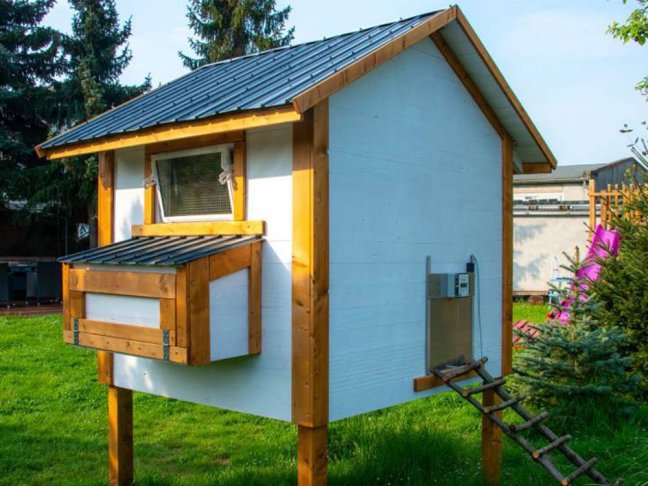 Komplet automatického otevírání a zavírání kurníku JOSTechnik HK-Bat 30x45 R