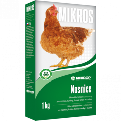 Vitamínové krmivo Mikros Nosnice 1 kg