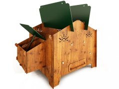 Laminátový kurník pro slepice Polly Chalet 4XL