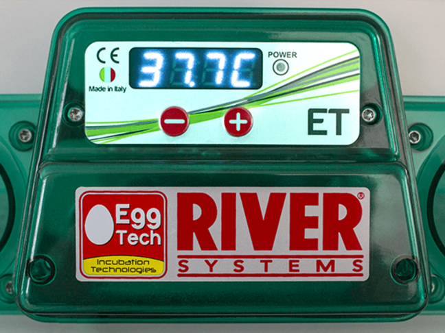 Líheň na vejce RIVER SYSTEMS ET 24 AUTOMATIC - s dolíhní drůbeže
