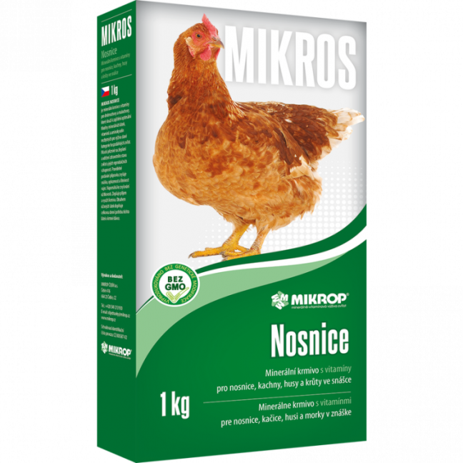 Vitamínové krmivo Mikros Nosnice 1 kg
